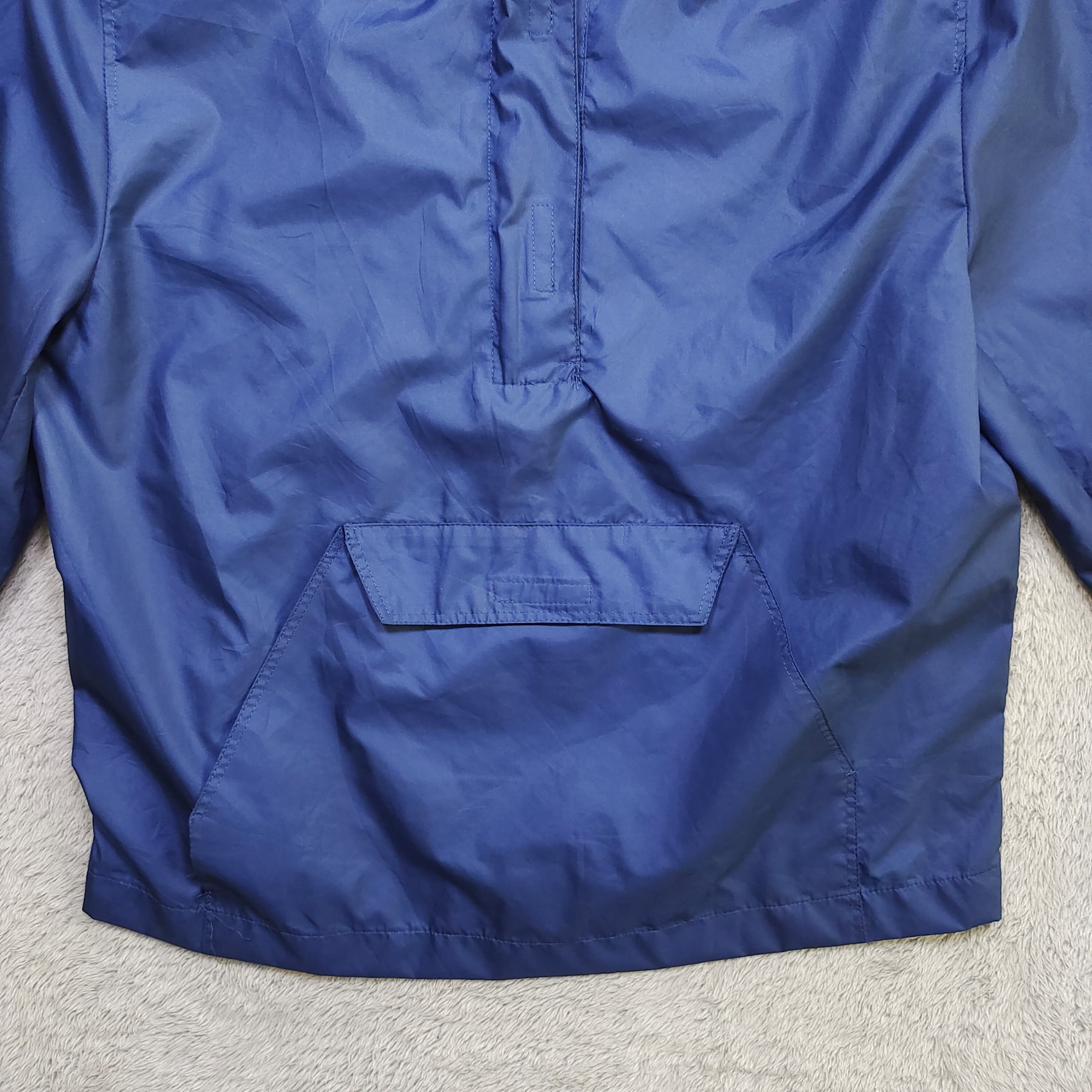 Burberry Burberrys Blue Nylon Anorak Jacket Kids Pullover Windbreaker Size US XXS / EU 40 - 3 Thumbnail