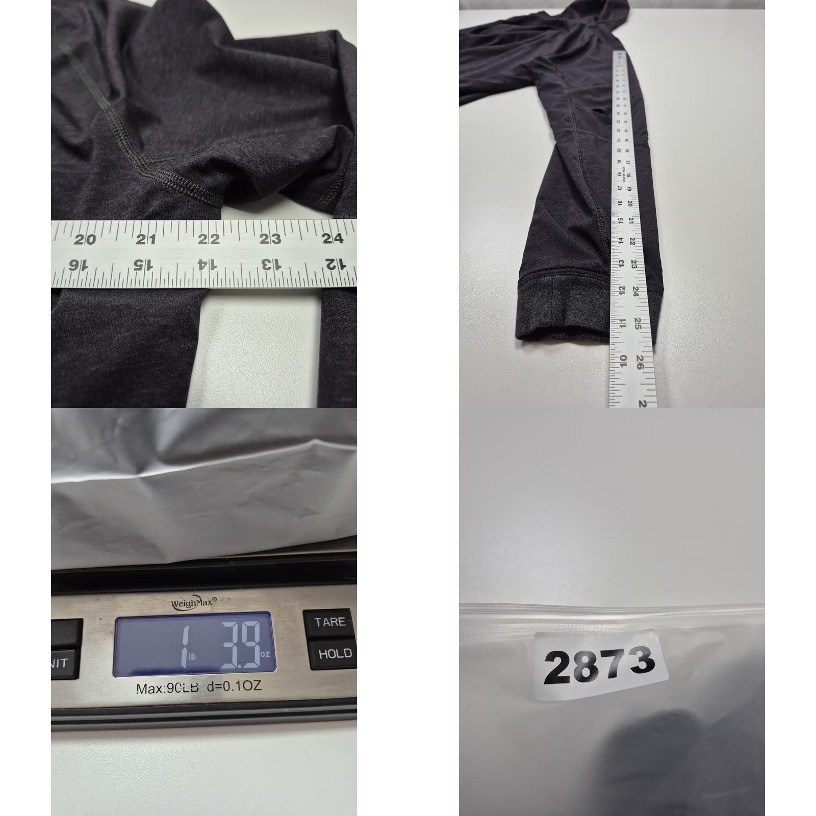 Lululemon Lululemon Hoodie Reversible Men's L Gray 1/4 Zip Pullover Side Zip Pocket Size US L / EU 52-54 / 3 - 8 Thumbnail