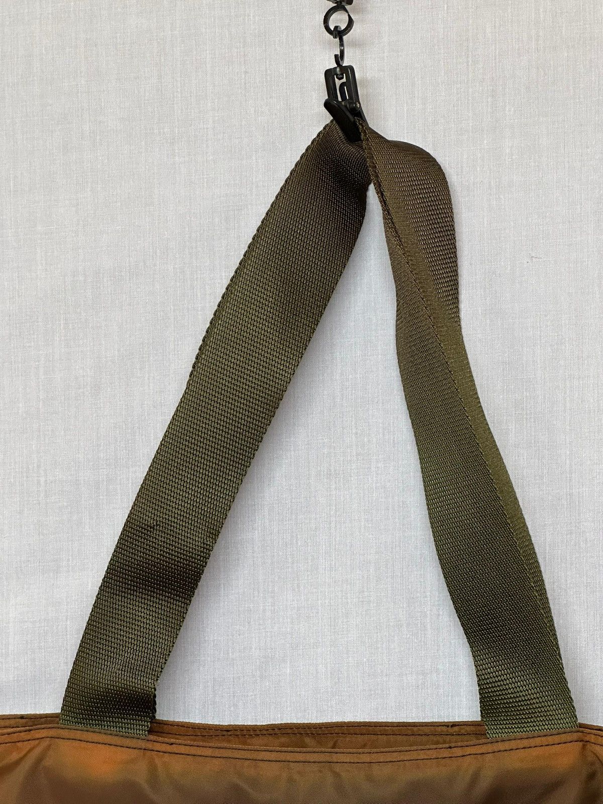 Prada vintage Prada Tessuto Nylon khaki green shoulder Size ONE SIZE - 7 Thumbnail