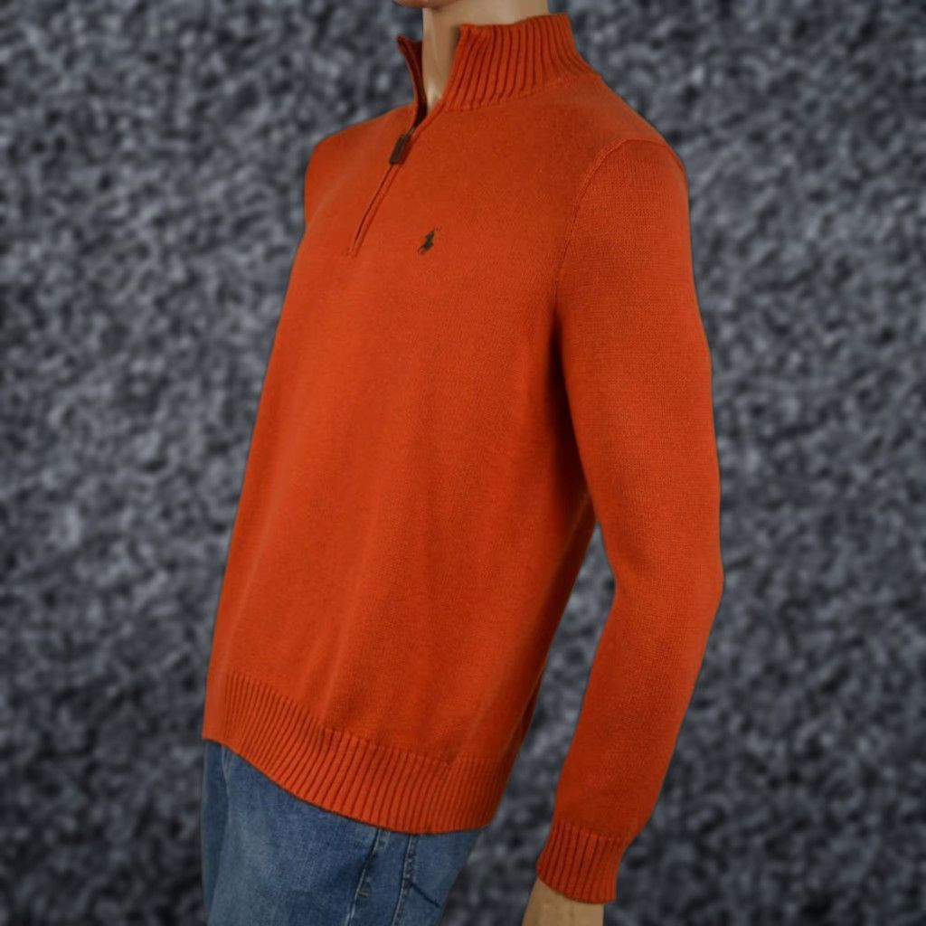 Polo Ralph Lauren Polo Ralph Lauren ORANGE 1/2 HALF ZIP SWEATSHIRT M NWT Sweatshirt Polo Ralph Lauren ORANGE 1/2 ZIP Sweater M Mens Oranges 1/2 Zip Sweatshirt NWT Size US M / EU 48-50 / 2 - 1 Preview