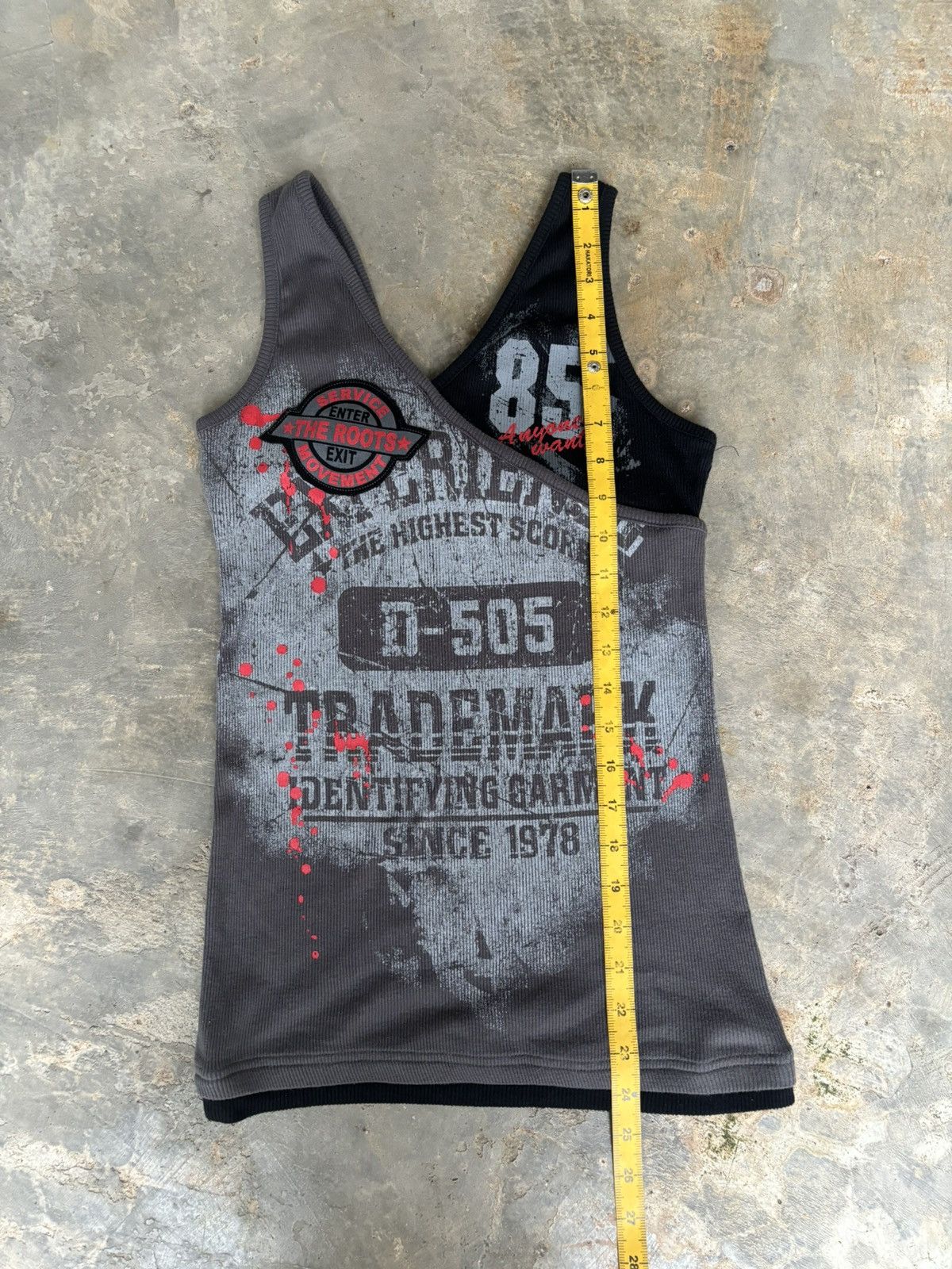 Y2k Cornflake Ifsixwasnine Punk Style Tank Tops