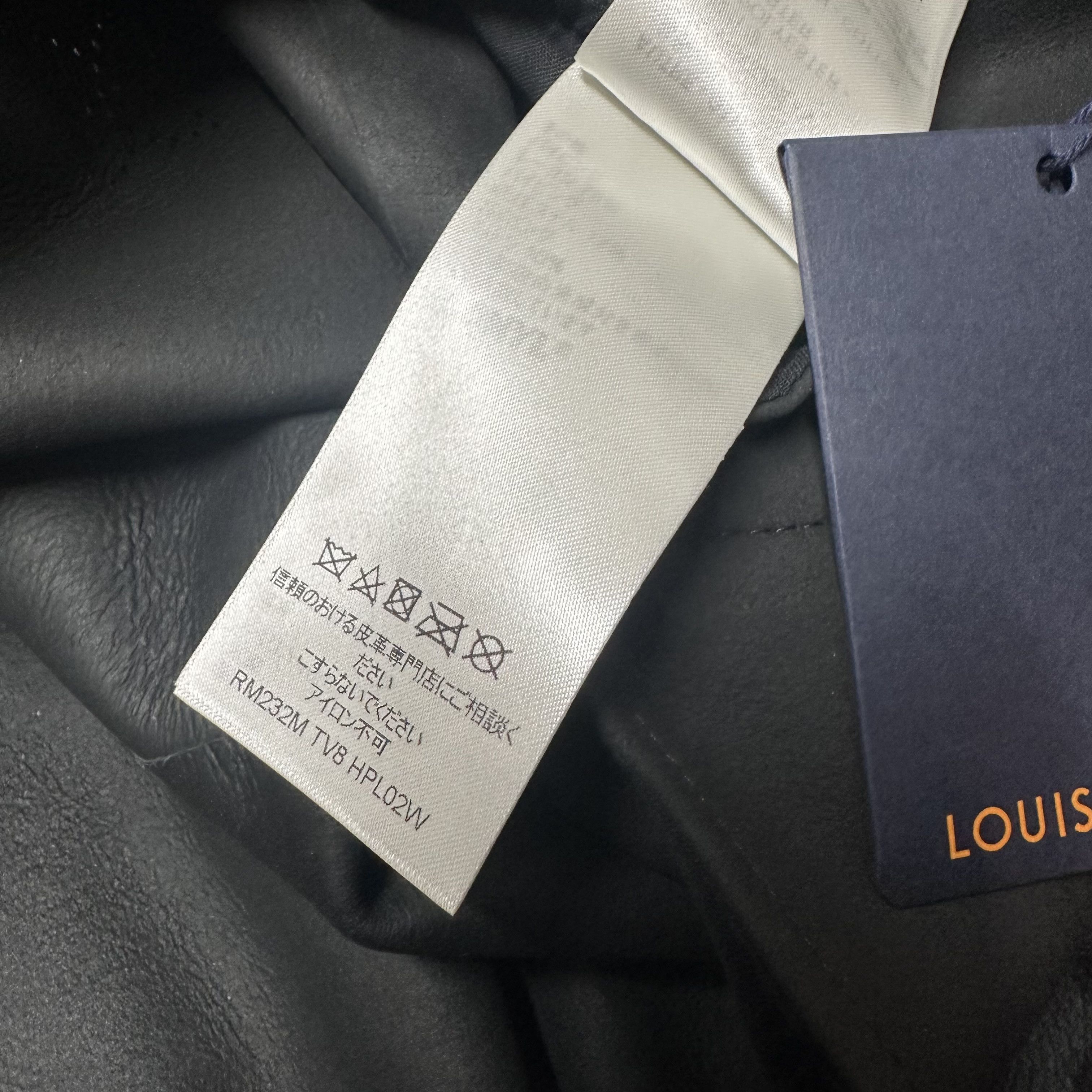 Louis Vuitton Louis Vuitton size 50 M L Leather jacket Monogram LV Size US M / EU 48-50 / 2 - 21 Thumbnail