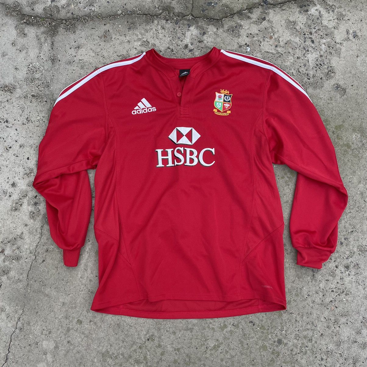 Adidas × Y's Vintage Sofr Sweater Adidas South Africa Longsleeve Y2K 90s Size US XL / EU 56 / 4 - 1 Thumbnail