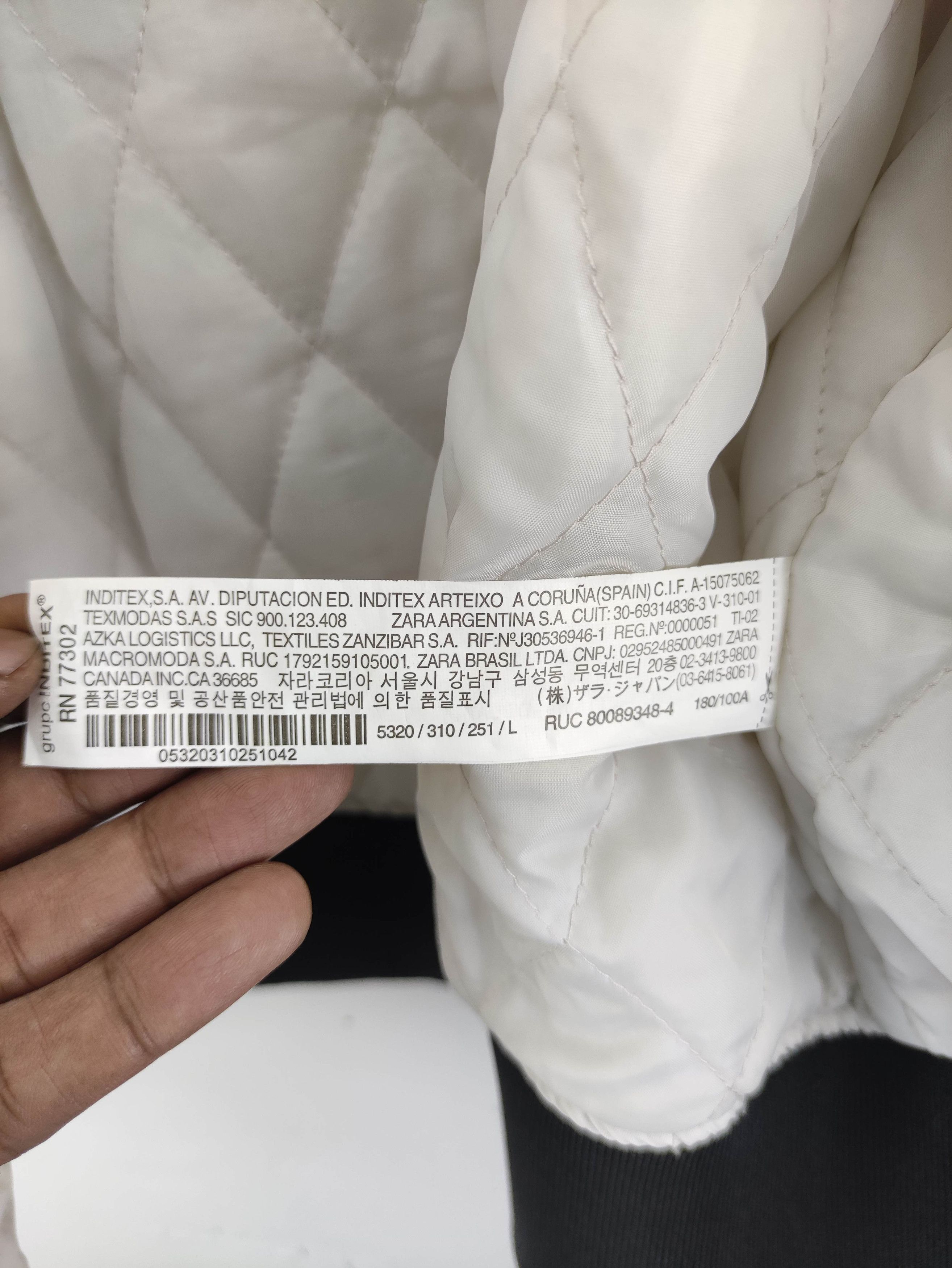 Zara Zara Man Bomber Jacket Lined Quilted Zipper Size US M / EU 48-50 / 2 - 7 Thumbnail