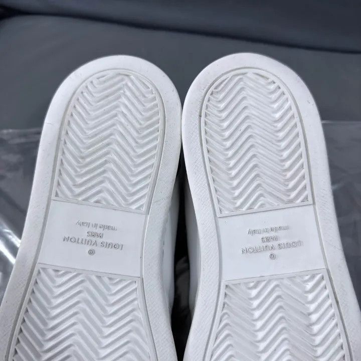 Louis Vuitton Louis Vuitton Rivoli Low-Top Sneakers in White Brown -2508 Size US 8.5 / EU 41-42 - 1 Thumbnail