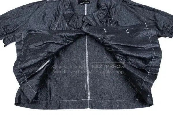 Comme des Garcons COMME des GARCONS Dark Vintage Denim Top. Size US M / EU 48-50 / 2 - 8 Thumbnail
