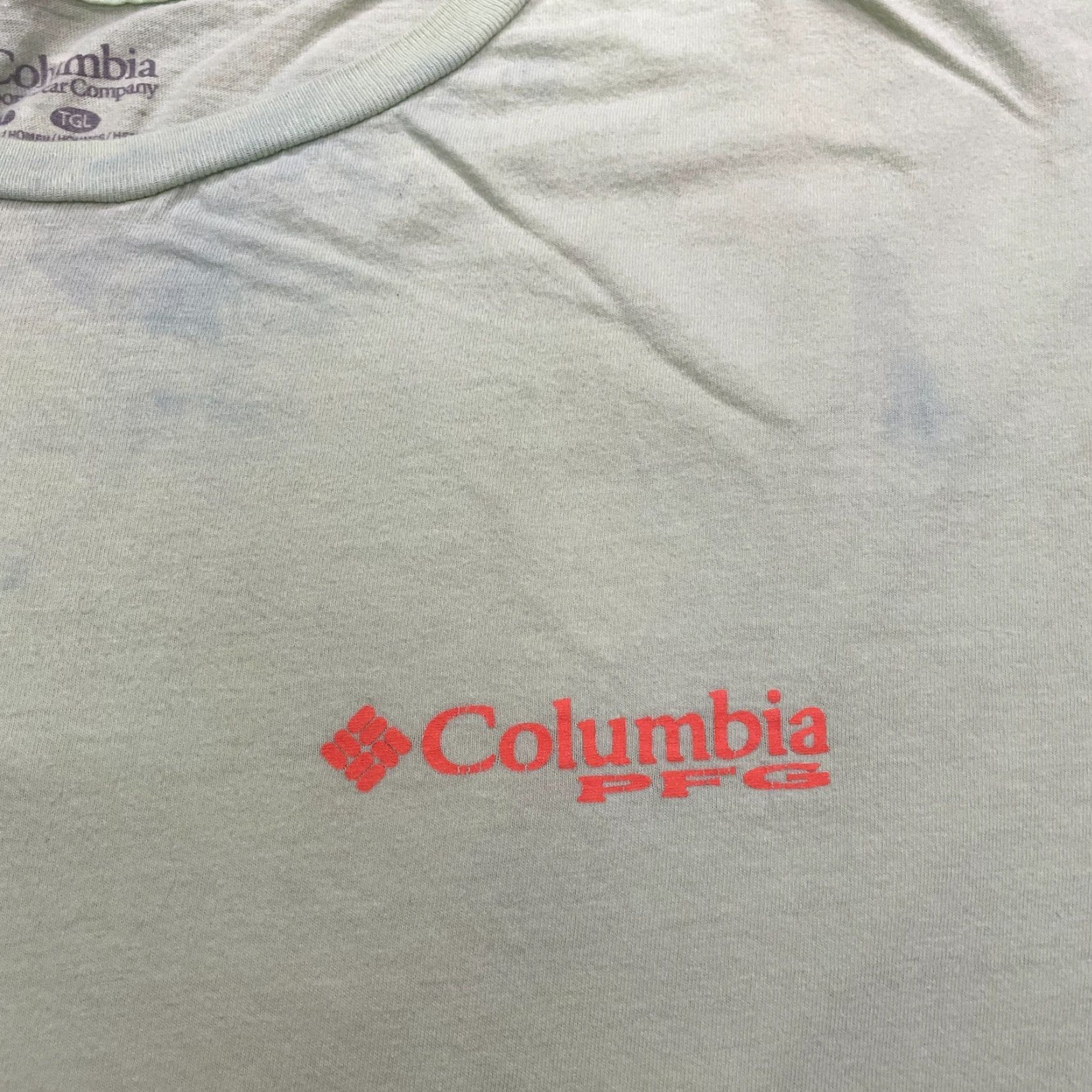 Vintage Columbia PFG Graphic T-Shirt Mens XLT Green Casual Tee Outdoor Short Sleeve Size US XL / EU 56 / 4 - 5 Thumbnail