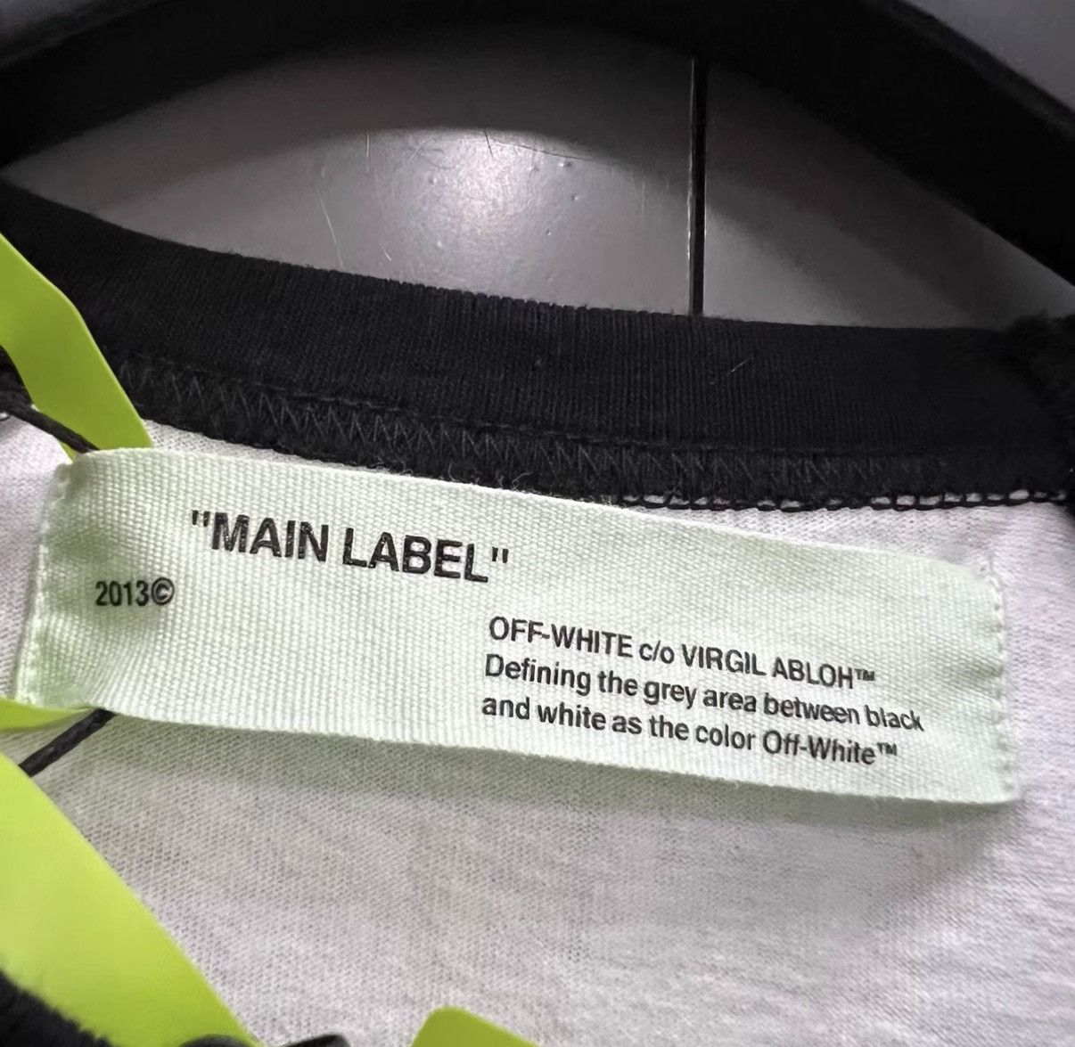 Off-White OFF-WHITE OW Color-block Paint Arrow Long Sleeve J41 Size US L / EU 52-54 / 3 - 5 Thumbnail