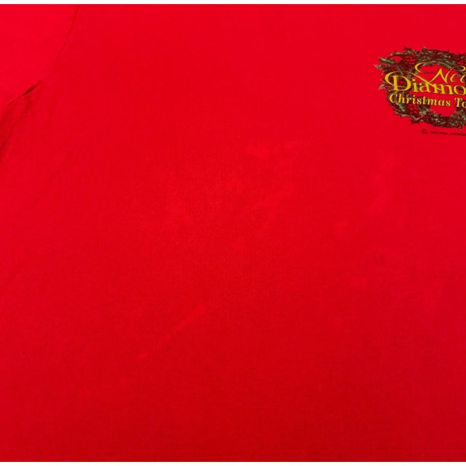 Vintage VINTAGE 90s Neil Diamond Christmas Tour 1993 VTG Shirt Mens Size Large USA Shirt Mens Large Red 90s Christmas Music Vintage Men USA Size US L / EU 52-54 / 3 - 4 Thumbnail