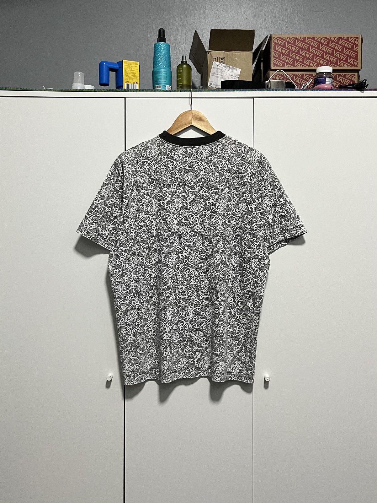 Stussy Vintage 80’s Stussy TomTom Black & White Fullprint Size US S / EU 44-46 / 1 - 8 Thumbnail