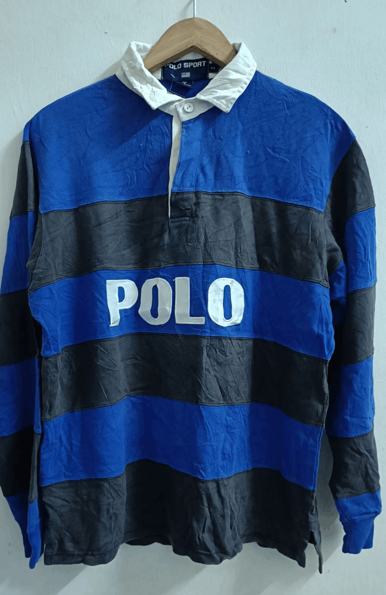 🔥🔥Rare Vintage 90s Polo Ralph Lauren Polo Sport Rubgy L/S