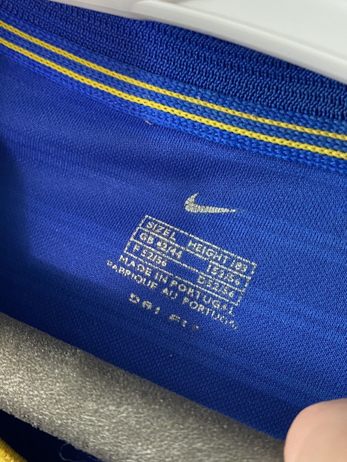 Nike × Vintage 2001/02 Leeds United Nike Soccer Football Jersey Vintage Size US L / EU 52-54 / 3 - 3 Thumbnail