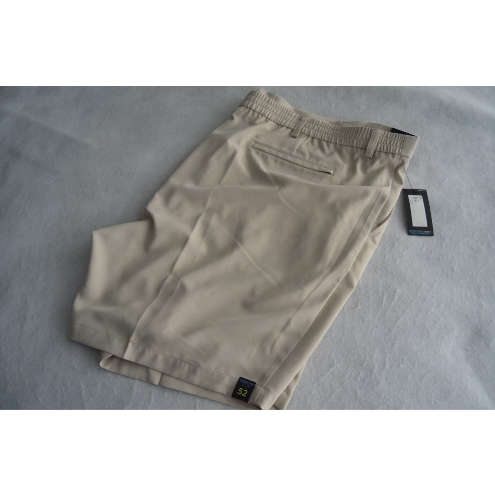 Roundtree & Yorke Roundtree & Yorke Performance Shorts Men 52 Classic Flat Khaki Golf Size US 36 / EU 52 - 3 Thumbnail