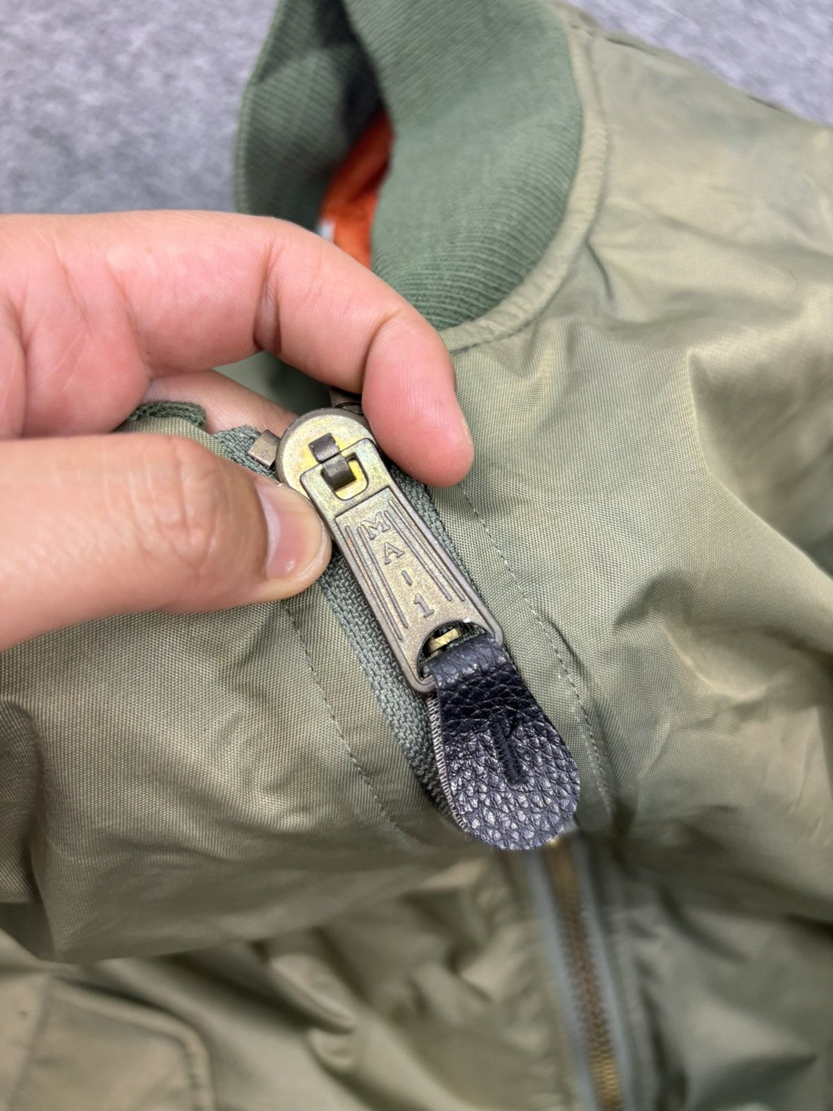Vintage Vintage Rotcho Ma-1 Intermediate Reversible Bomber Jacket Size US L / EU 52-54 / 3 - 8 Thumbnail