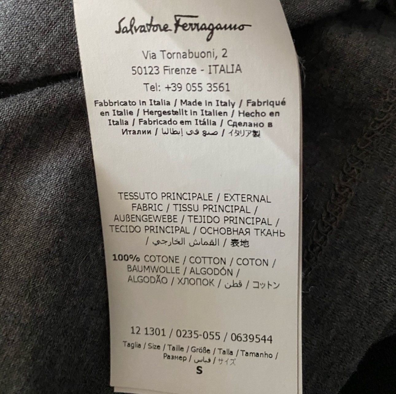 Salvatore Ferragamo Salvatore Ferragamo Tee Size US S / EU 44-46 / 1 - 3 Thumbnail