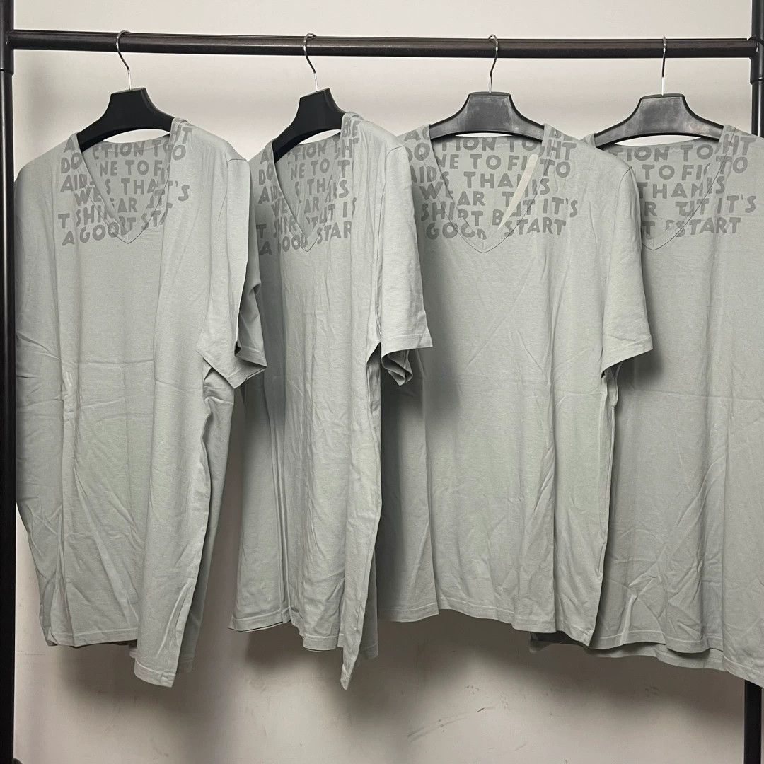 Maison Margiela maison martin margiela aids short sleeve t-shirt Size US M / EU 48-50 / 2 - 1 Thumbnail