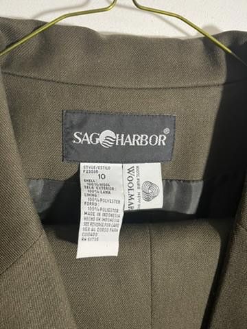 Designer Sage Harbor Women's Blazer - Stylish Professional Jacket Size L / US 10 / IT 46 - 3 Thumbnail