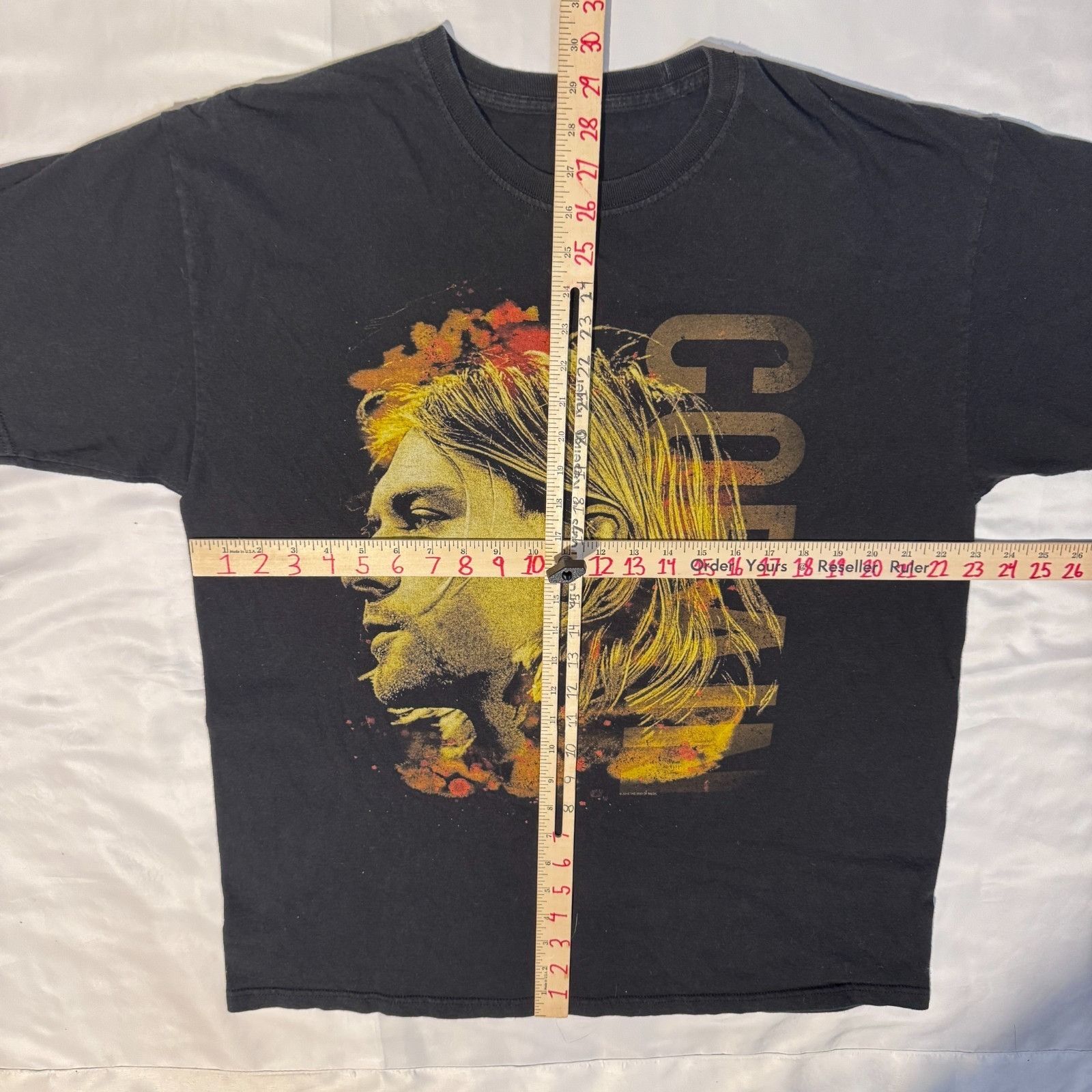 Other Nirvana Kurt Cobain American Rock Band Black Concert Tshirt Size US XL / EU 56 / 4 - 3 Thumbnail
