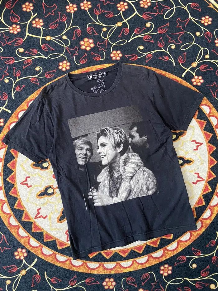 Andy Warhol × Hysteric Glamour × Japanese Brand ANDY WARHOL X HYTERIC GLAMOUR PHOTO TEE Size US M / EU 48-50 / 2 - 2 Thumbnail