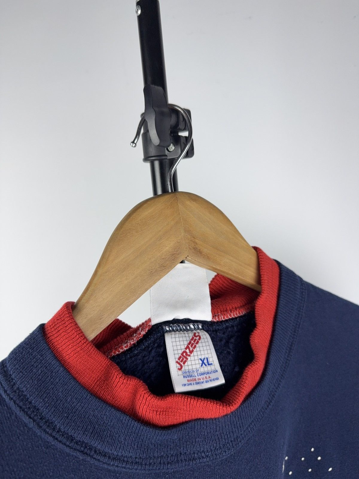 Vintage Vintage 90s USA Winter Birds Tits Cardinal Retro Sweatshirt Size US L / EU 52-54 / 3 - 5 Thumbnail