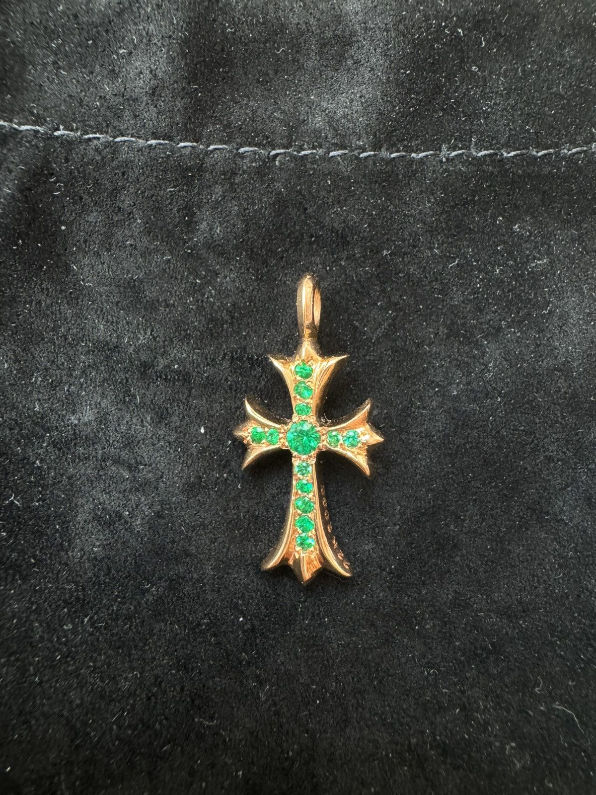 Chrome Hearts Chrome hearts new emerald Tiny pendant Size ONE SIZE - 2 Thumbnail