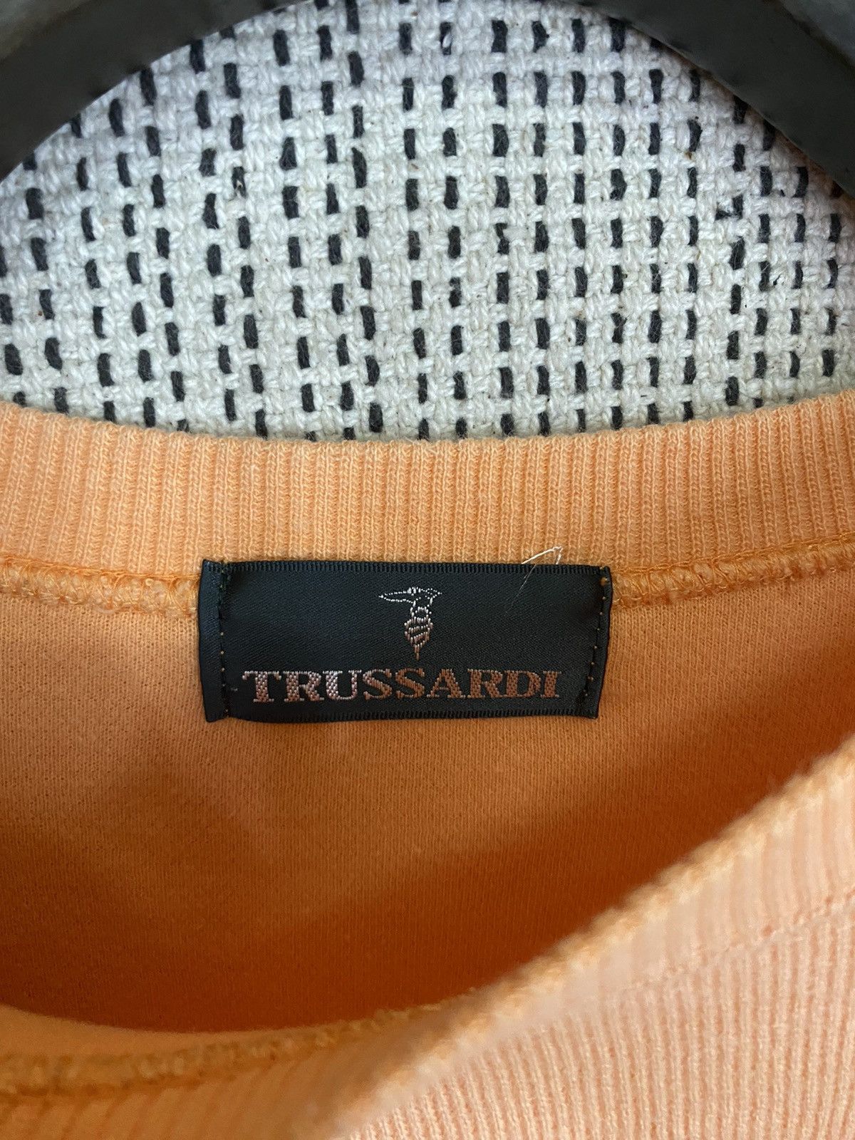 Trussardi × Vintage ‼️Vintage trussardi sweatshirt crewneck baggy style‼️ Size US XL / EU 56 / 4 - 5 Thumbnail