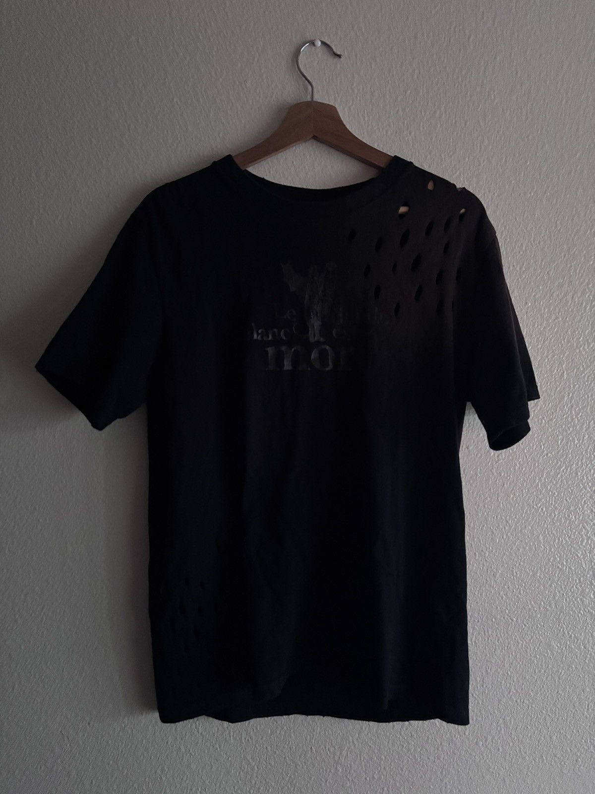 Number (N)ine ss09 Number (N)ine x Romp communications tee Size US M / EU 48-50 / 2 - 1 Thumbnail