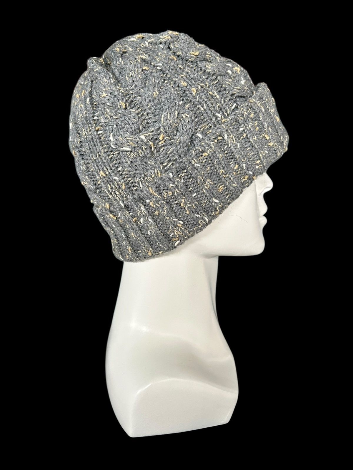 Japanese Brand × Kapital × Vintage Crochet Knitted Handmade Beanie Hats Rare☠️☠️ Size ONE SIZE - 4 Thumbnail