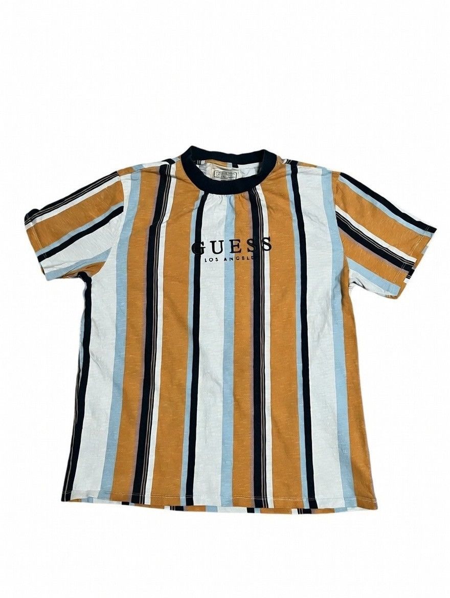 Guess Guess Originals Striped T-Shirt - Medium Size US M / EU 48-50 / 2 - 1 Thumbnail