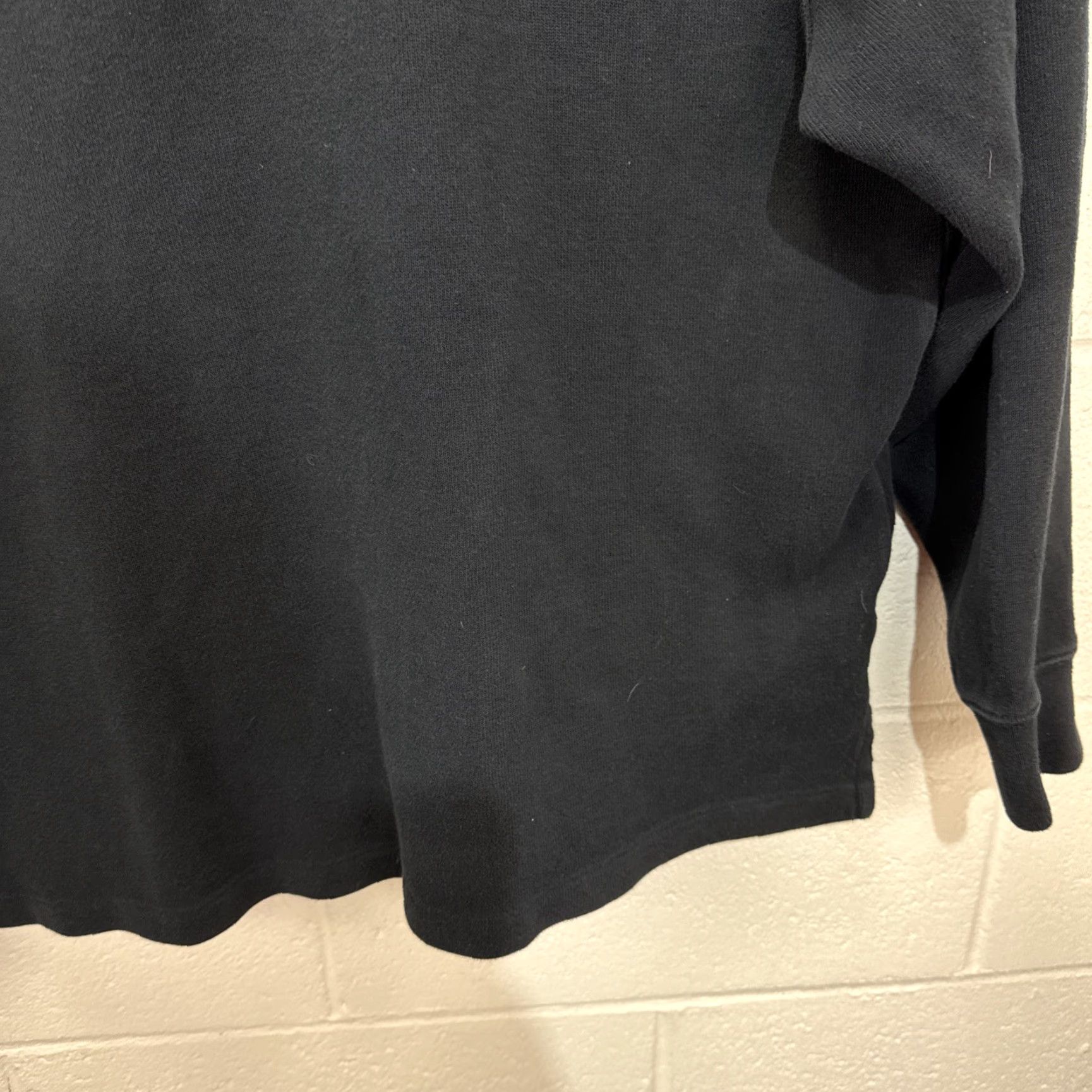 Ralph Lauren Polo Ralph Lauren Mens Black Long Sleeve 1/4 Zip Ribbed Pullover Sweater 2XB Big Size US XXL / EU 58 / 5 - 7 Thumbnail