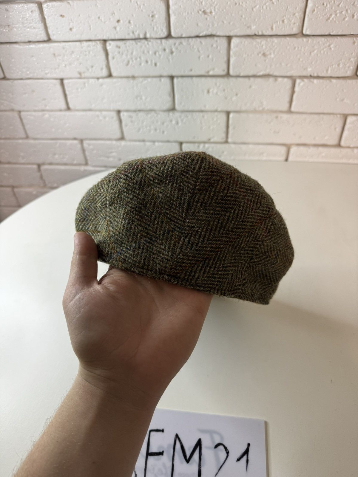 Harris Tweed Harris Tweed cap hat Size ONE SIZE - 3 Thumbnail