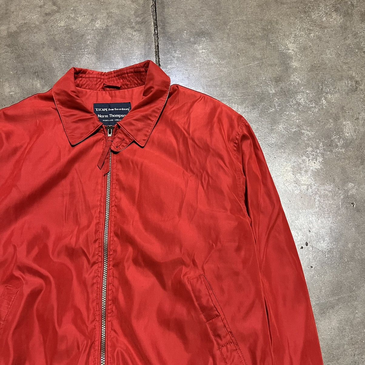 Norm Thompson Vintage 90s Norm Thompson Lightweight Bomber Jacket Bi Swing Size US M / EU 48-50 / 2 - 4 Thumbnail