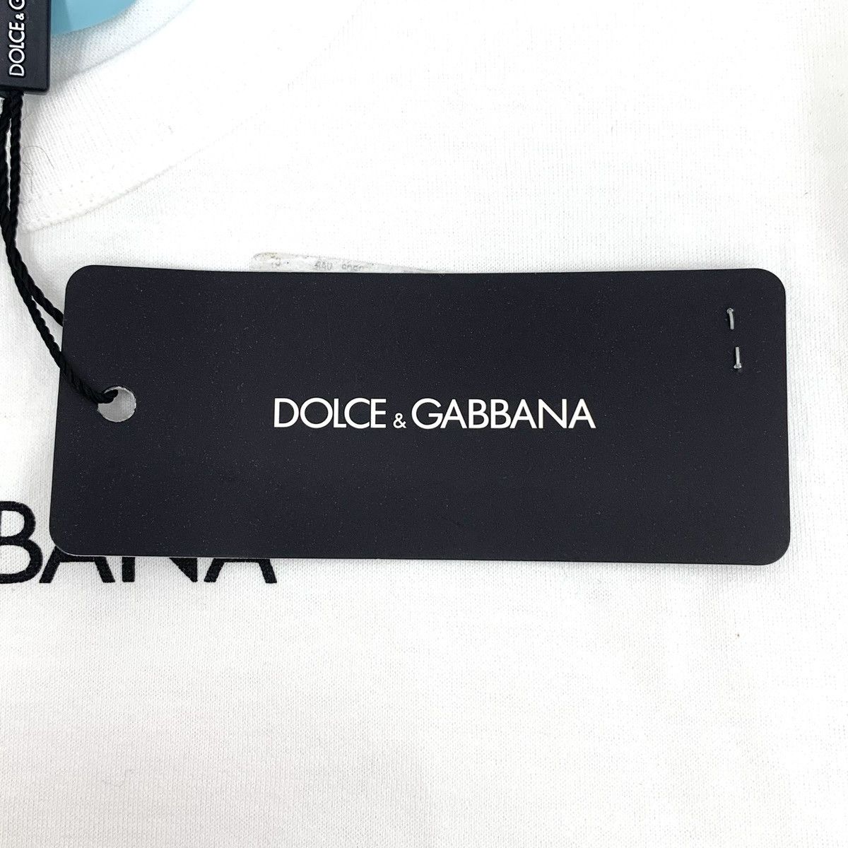 Dolce & Gabbana Dolce & Gabbana White Logo Print Crew Neck T-shirt K26WX Size US S / EU 44-46 / 1 - 6 Thumbnail
