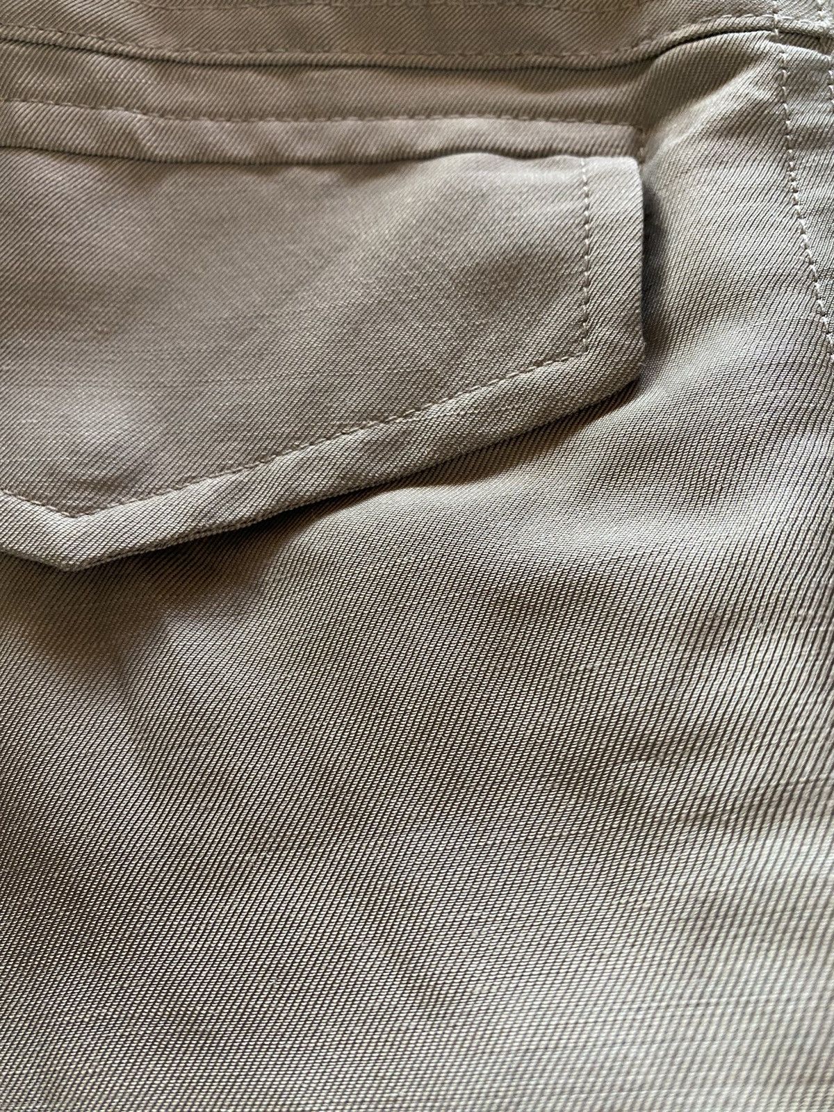 Giorgio Armani Giorgio Armani 🇮🇹 black label grey ramie slacks NWT Size US 34 / EU 50 - 7 Thumbnail