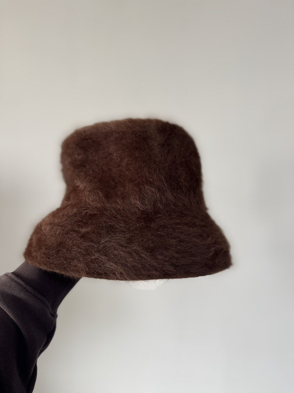 Kangol Vintage mohair bucket panama angora fur faux hat Size ONE SIZE - 5 Thumbnail