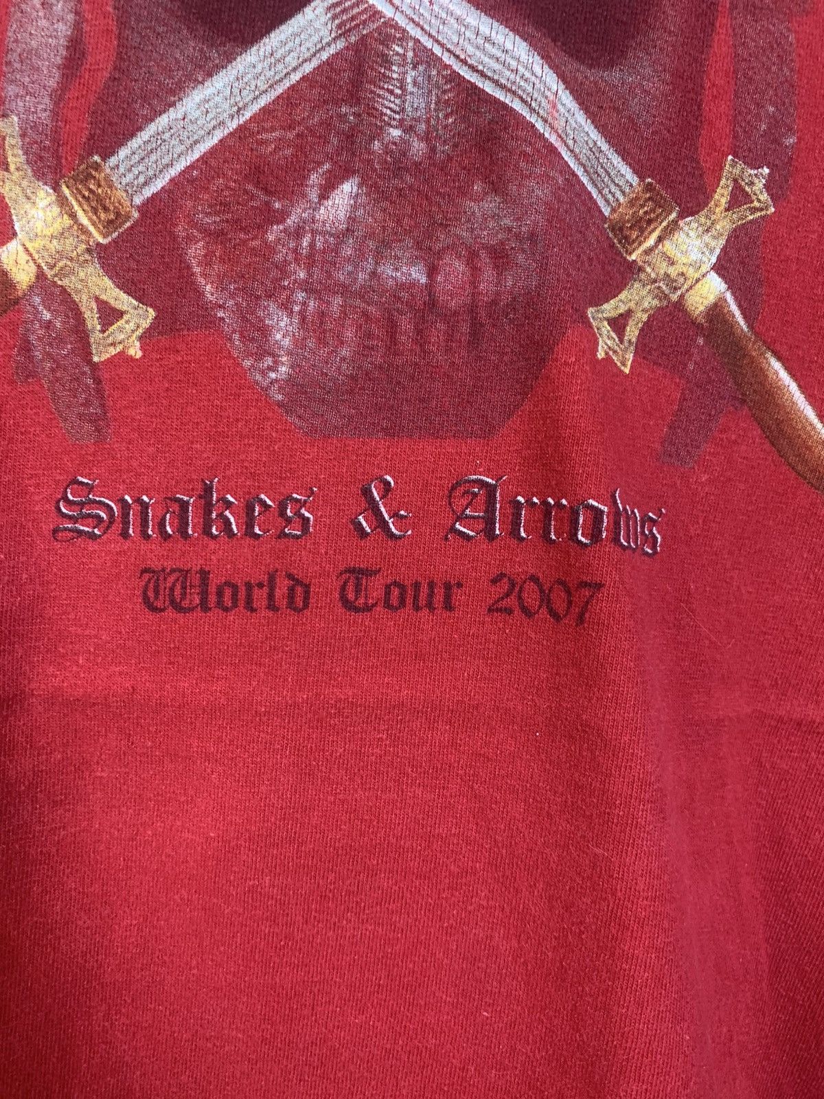 Band Tees Vintage 2007 Rush World Tour Rock Band T shirt Size US XL / EU 56 / 4 - 3 Thumbnail