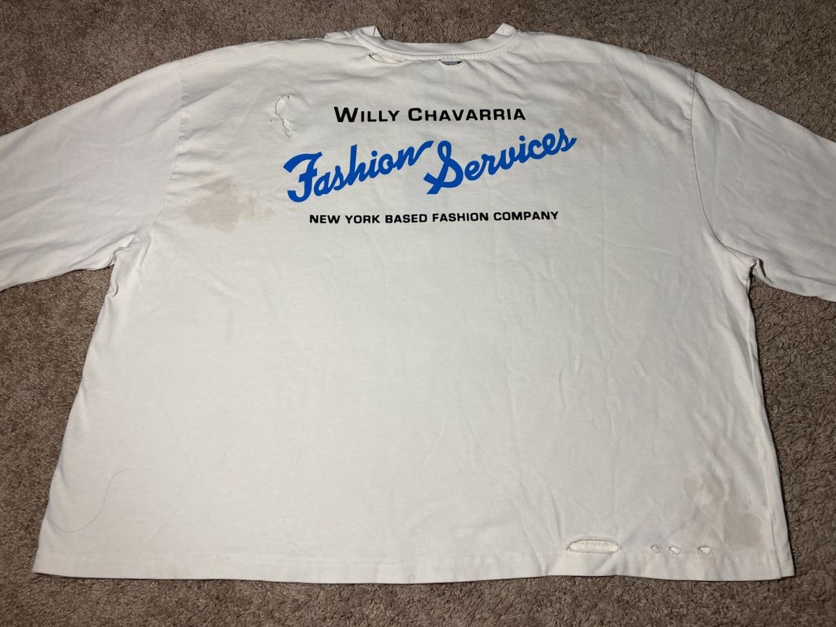 Willy Chavarria New AW24 Willy Chavarria Fashion Services Destroyed 2024 Size US L / EU 52-54 / 3 - 8 Thumbnail