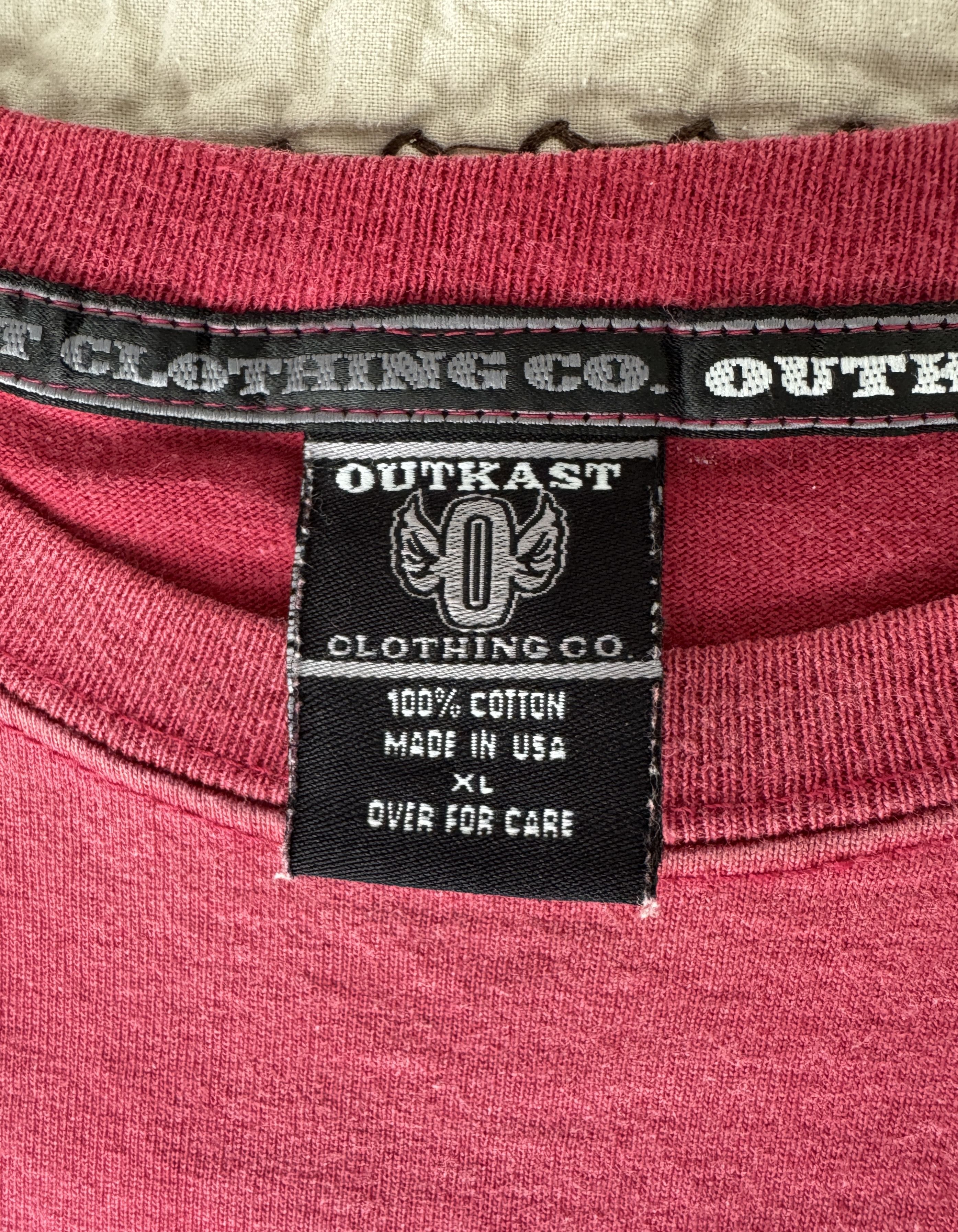 Rap Tees OUTKAST - SO FRESH SO CLEAN T-SHIRT RED XL RAP TEES Size US XL / EU 56 / 4 - 12 Thumbnail