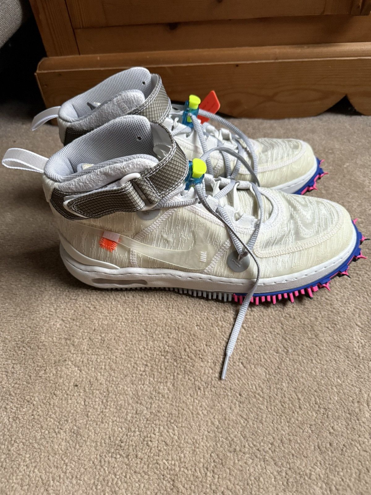 Nike × Off-White Nike x Off-White Air Force 1 high trainers UK9 EU 43 Size US 10 / EU 43 - 6 Thumbnail