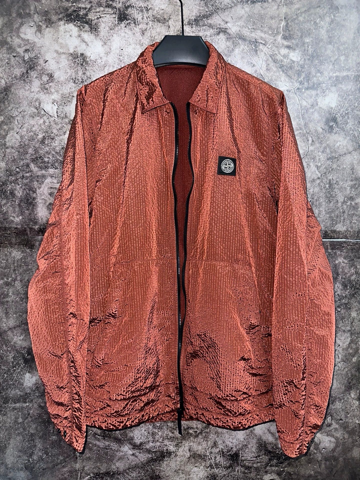 Stone Island Stone Island Metal Nylon Brick Red L Light Collar Jkt Size US L / EU 52-54 / 3 - 1 Thumbnail