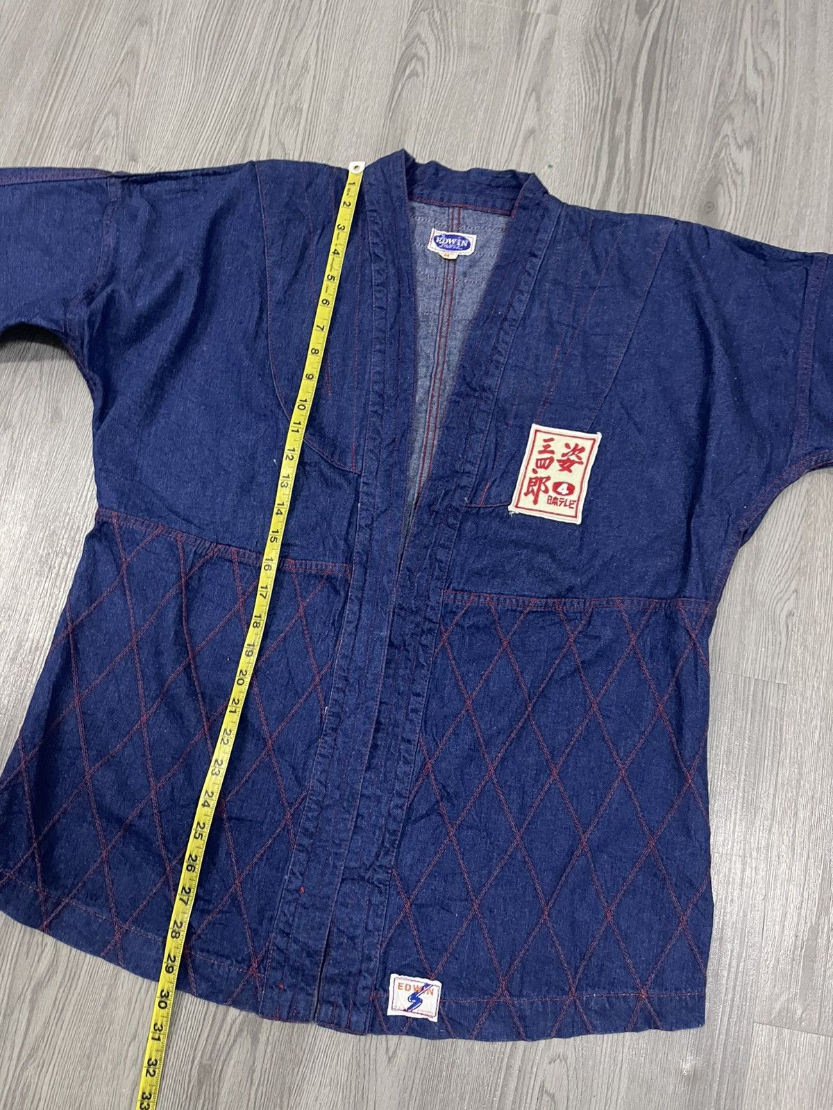 Edwin × Japanese Brand Denim Hanten Jacket Size US M / EU 48-50 / 2 - 11 Thumbnail