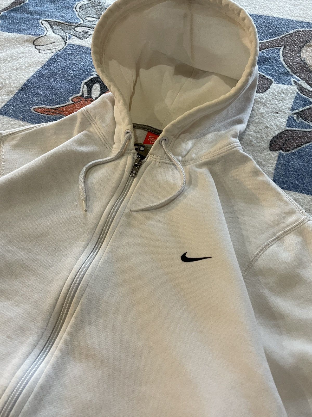 Nike Y2K nike swoosh zip up sweatshirt Size US L / EU 52-54 / 3 - 2 Thumbnail