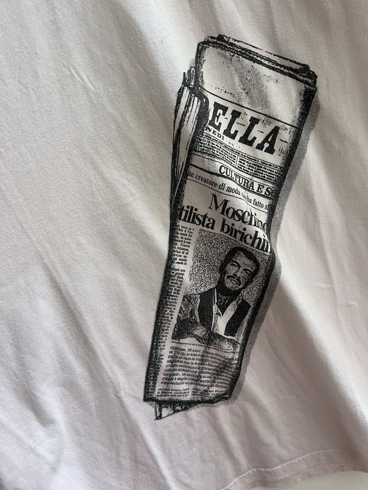 Moschino × Vintage Moschino Vintage T-Shirt Size US XL / EU 56 / 4 - 2 Thumbnail