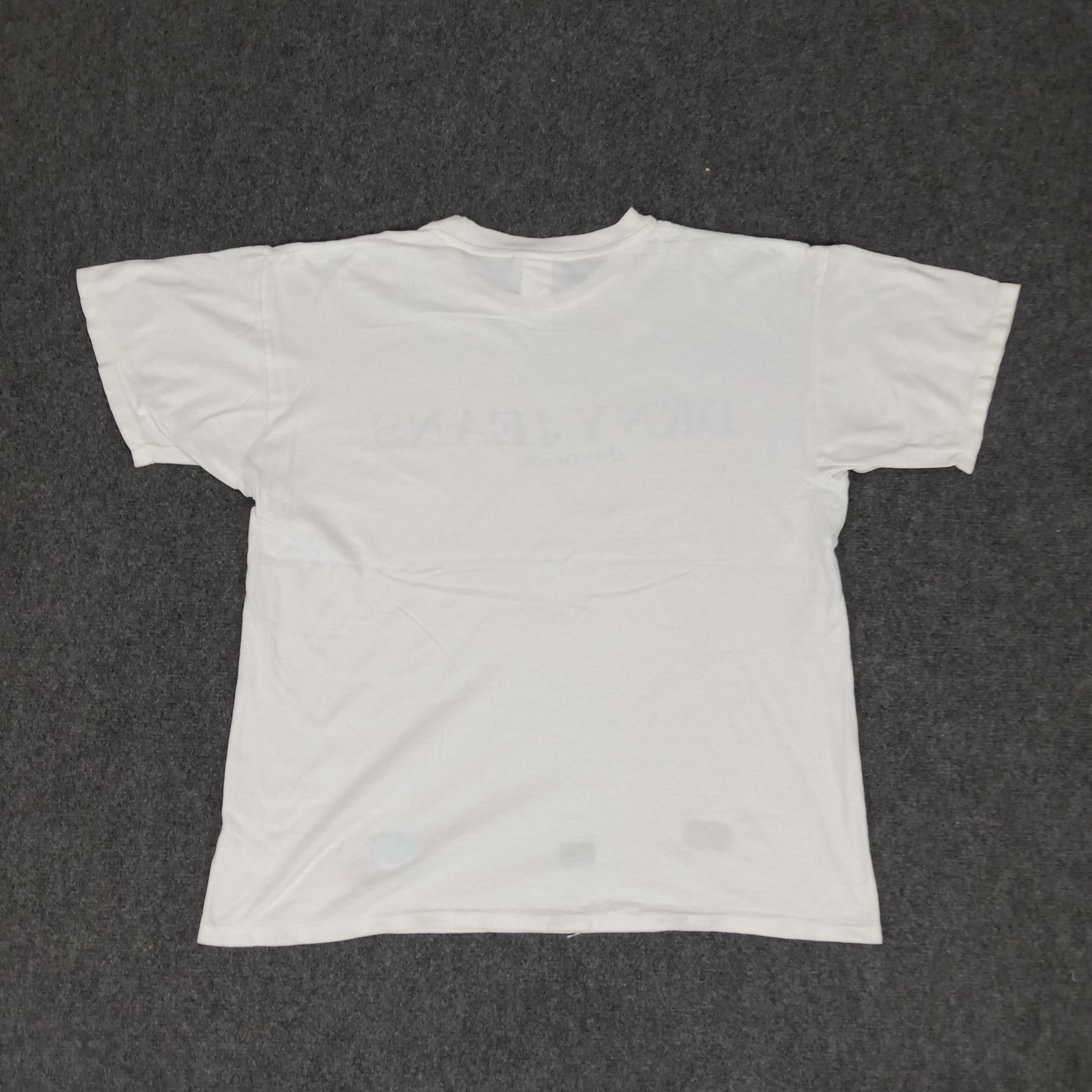DKNY × Vintage DKNY Jeans Devotion American Style Tshirt Size US XL / EU 56 / 4 - 6 Thumbnail