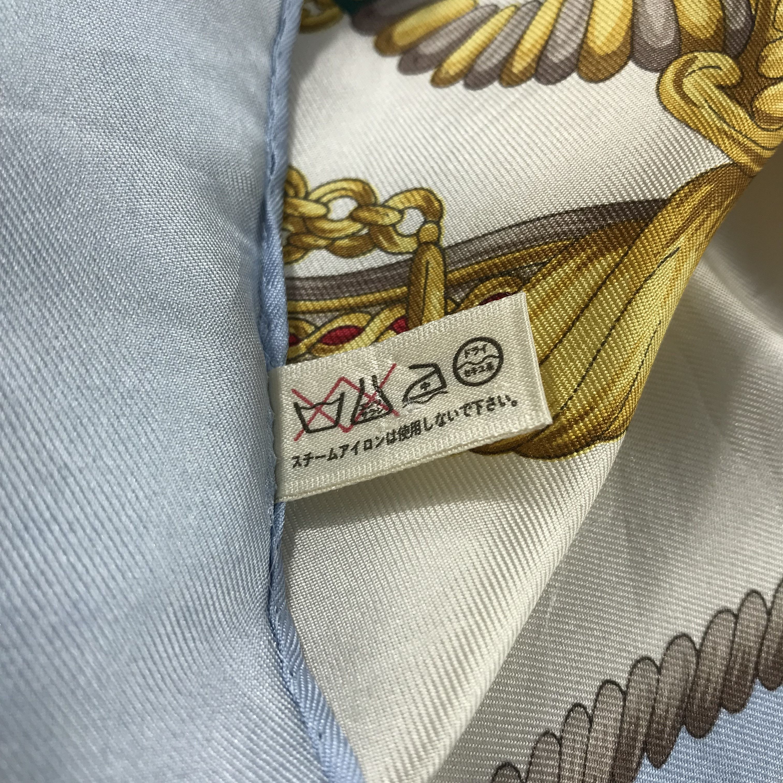 Japanese Brand Valle Verde Luxury Design Silk Scarf M183 Size ONE SIZE - 6 Thumbnail