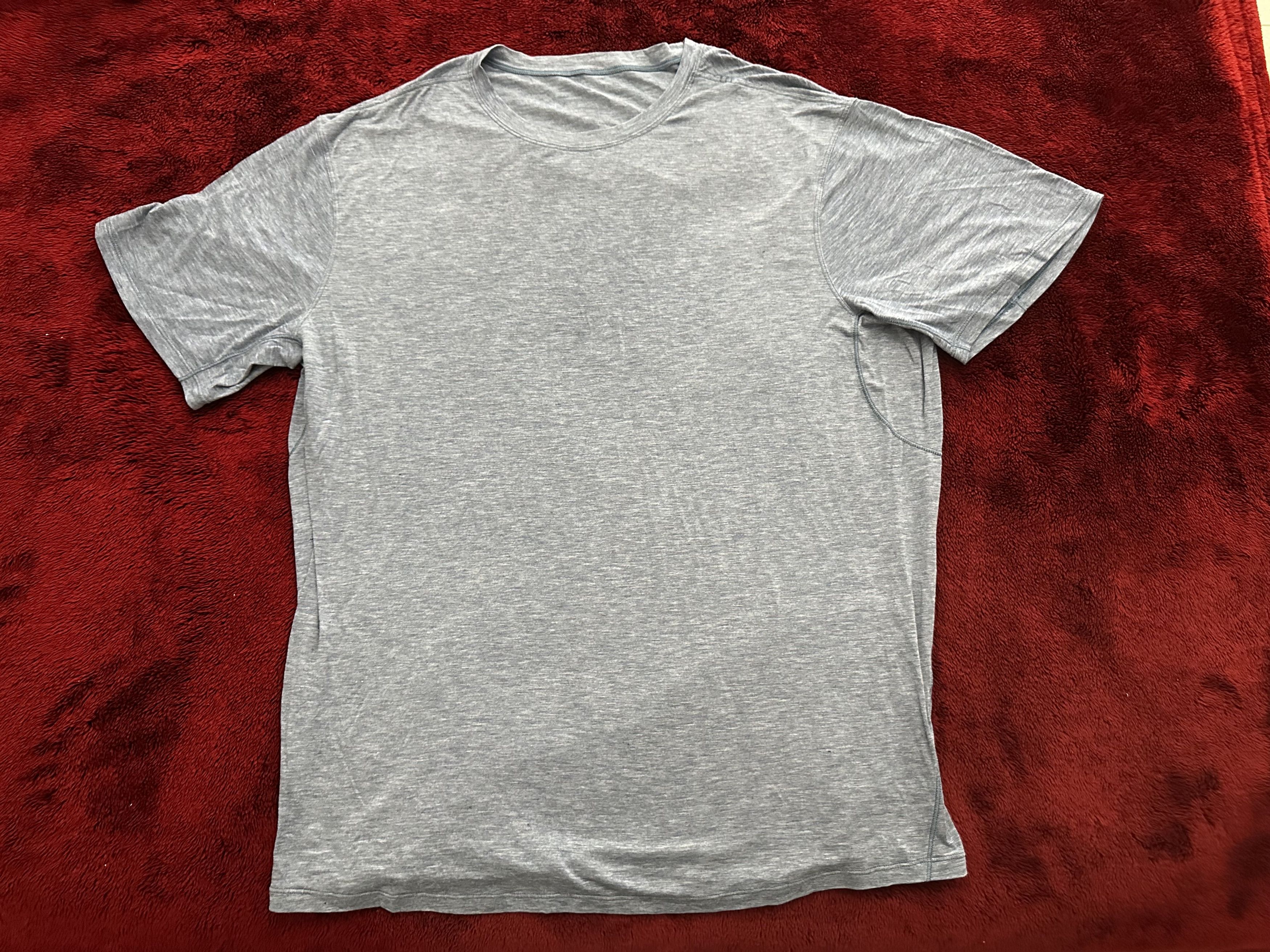 Lululemon Lululemon 5 Year Basic Gym Lightweight T Shirt Size US XL / EU 56 / 4 - 1 Thumbnail