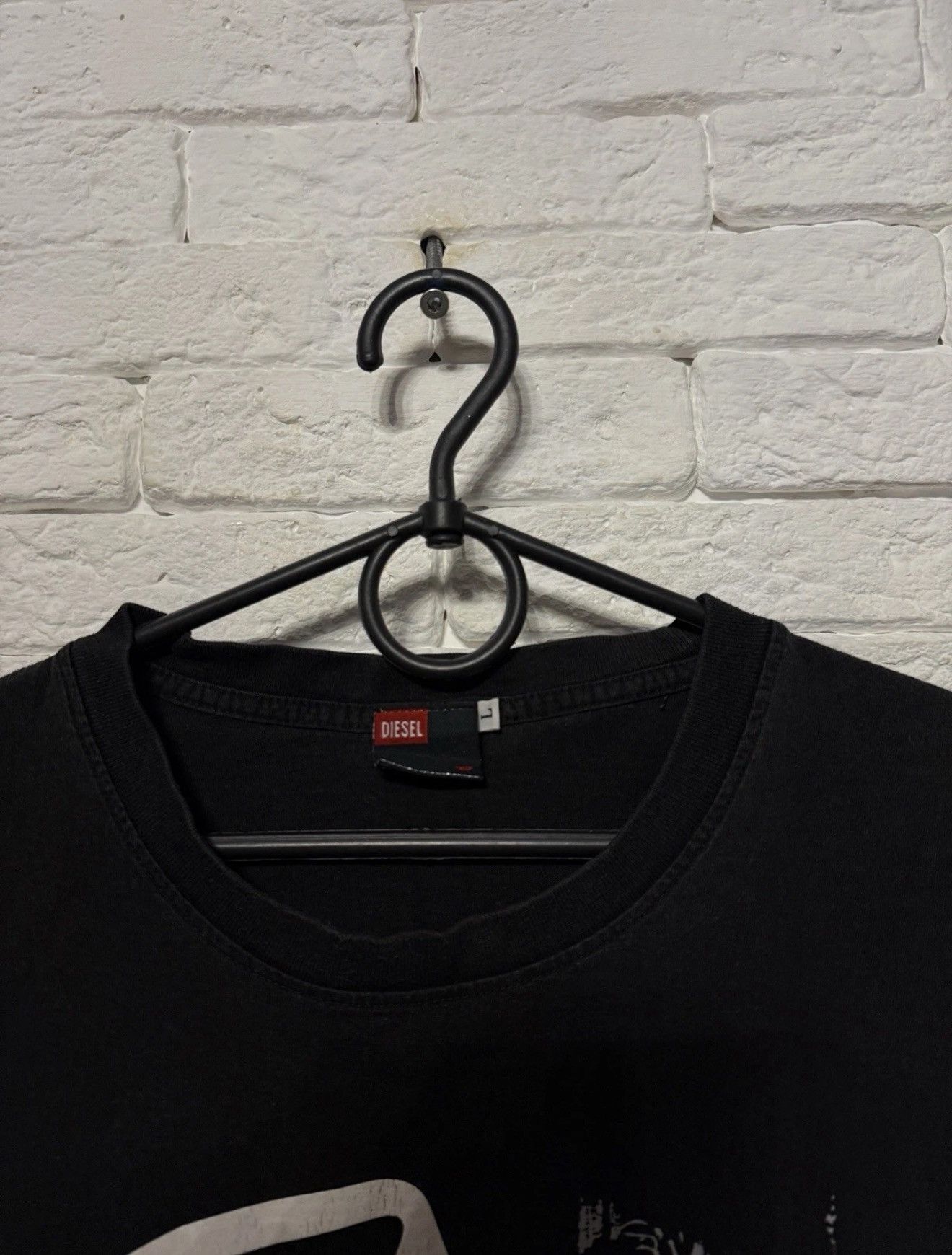 Diesel Vintage Diesel Y2K T-shirt Huge Logo Tee Sz L Size US L / EU 52-54 / 3 - 3 Thumbnail
