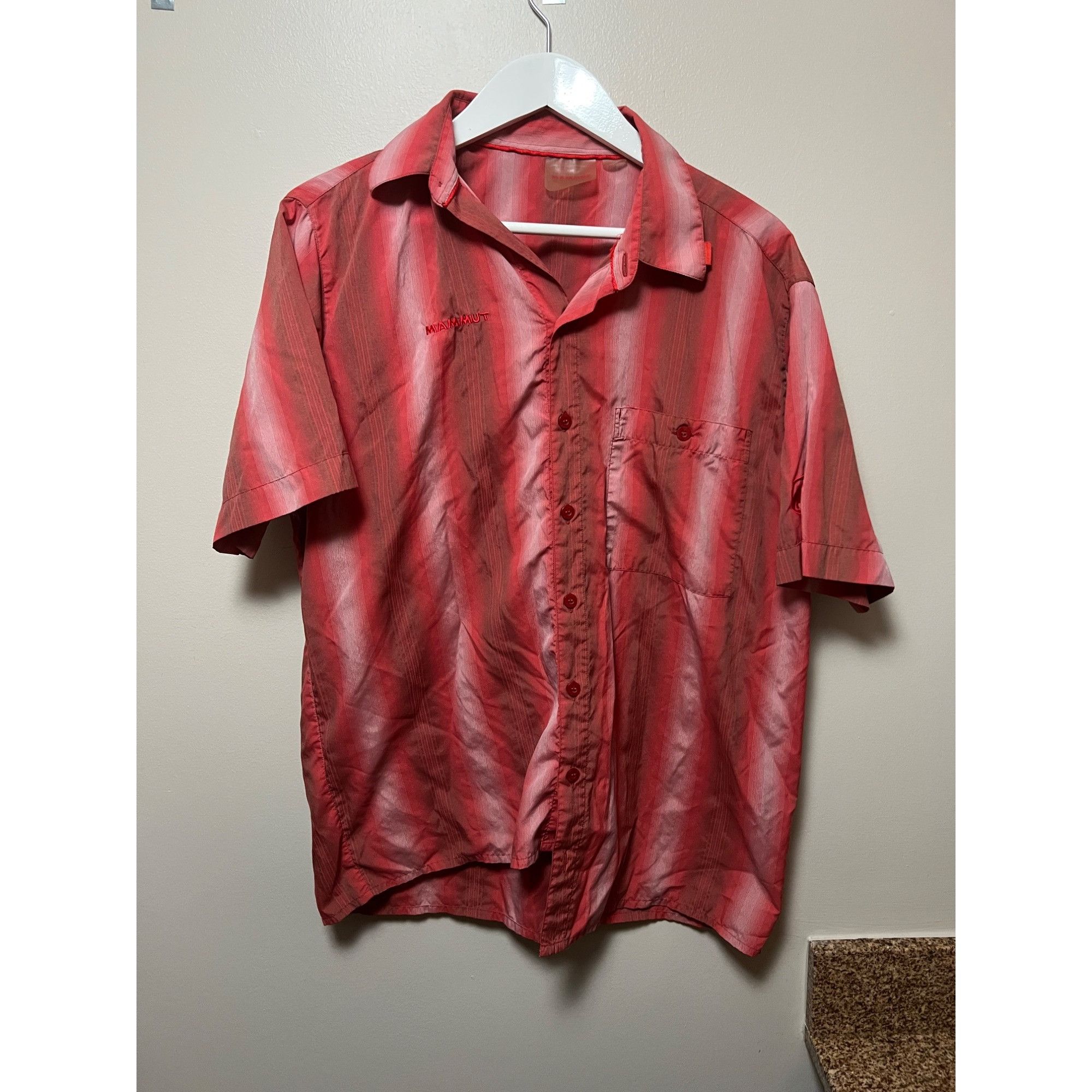 Mammut Mammut Mens Shirt Sleeve Button Up - Size L Size US L / EU 52-54 / 3 - 1 Thumbnail