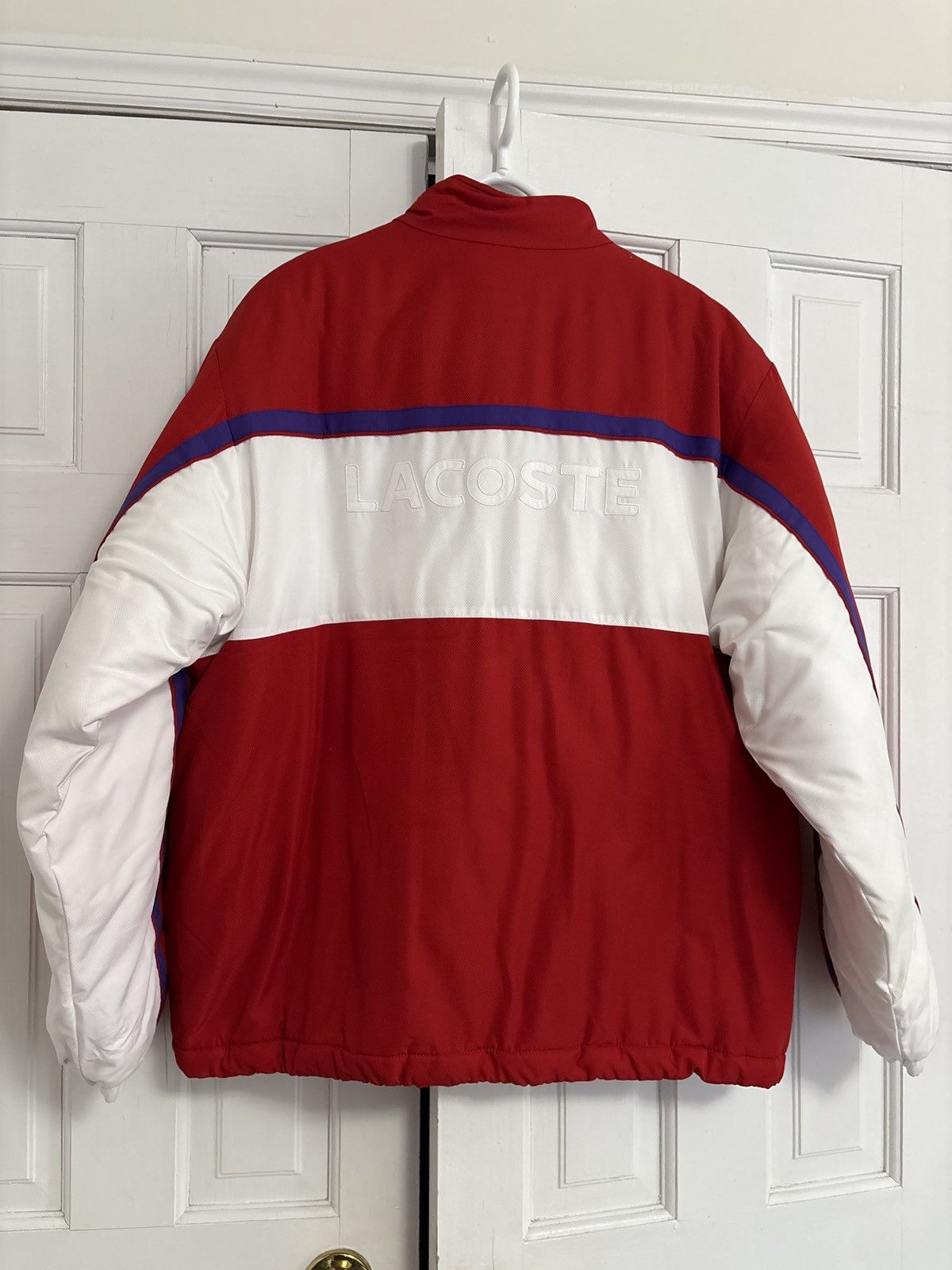 Lacoste × Supreme Puffy Half Zip Up Jacket ( FW19 ) Size US L / EU 52-54 / 3 - 3 Thumbnail
