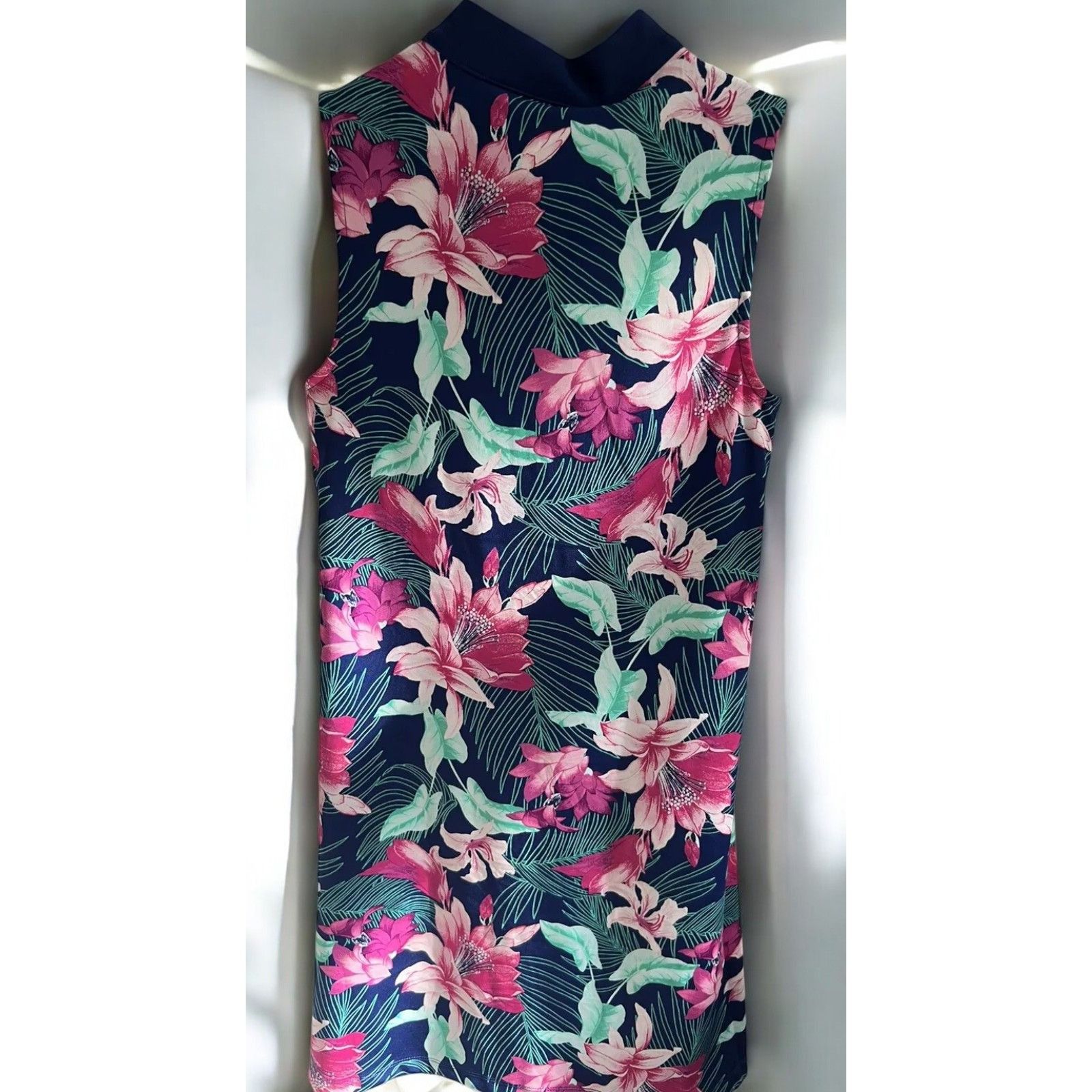 Tommy Bahama Tommy Bahama Womens Floral Sleeveless UPF 50 Racquet Paddle Size S / US 4 / IT 40 - 8 Thumbnail
